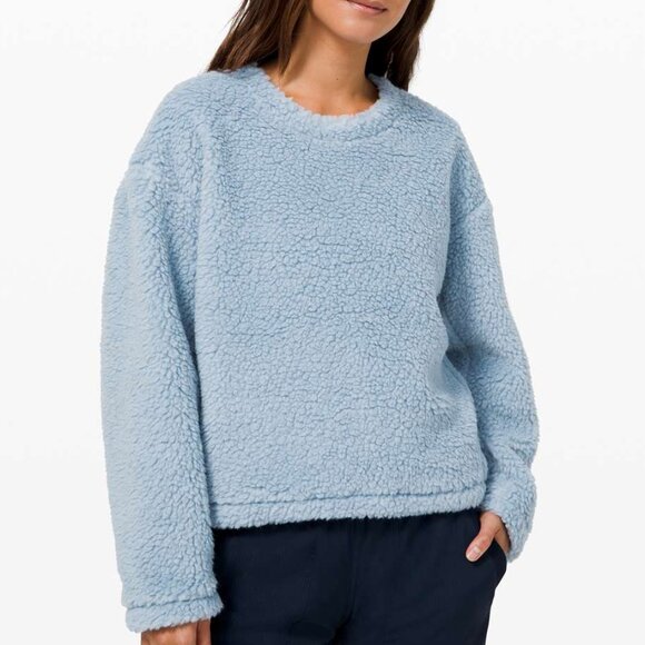 lululemon athletica Sweaters - [SOLD] Lululemon Wool Whenever Crew Chambray 12